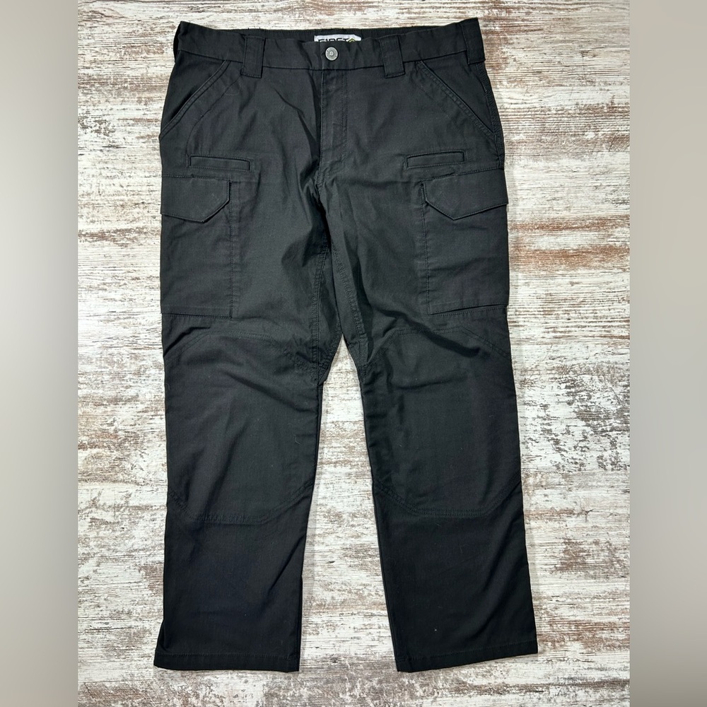 Men’s First Tactical Cargo pants black size 36 x 30 65% polyester 35% cotton
